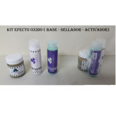 KIT EFECTO OXIDO HIERRO (BASE-SELLADOR Y ACTIVADOR)