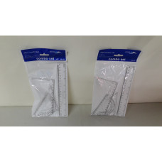 SET GEOMETRICO x4 20CM   11795