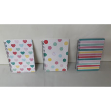 CUADERNO ANILLADO TAPA DURA 80HOJAS   27164
