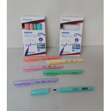 RESALTADOR PASTEL P/PINCEL x6   512968