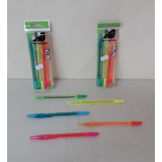 BOLIGRAFO NEON x5   513915
