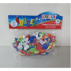 STICKERS LETRAS GOMA EVA   1358