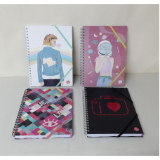 CUADERNO A4 T/DURA COOL LOVE 100 HOJAS