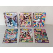 LIBRO P/COLOREAR C/STICKERS 16 PAGINAS