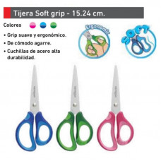 TIJERA SOFT GRIP 15cm KEYROAD   KR971551 OLAMI