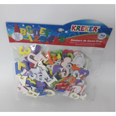 STICKERS NUMEROS Y LETRAS   1359