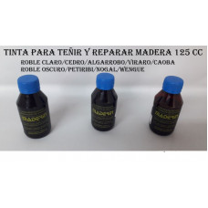 TINTA PARA TEÑIR Y RESTAURAR MADERA 125cc ACUAREL