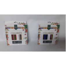 LAPICES COLORES LARGOS x24   513815
