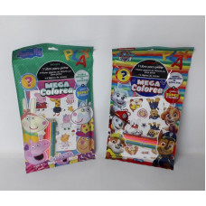 FLOW PACK TABLOIDE MEGA COLOREA PERSONAJES   5014/15