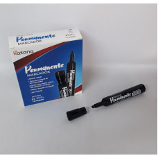 MARCADOR PERMANENTE P/BISELADA NEGRO x12   513064