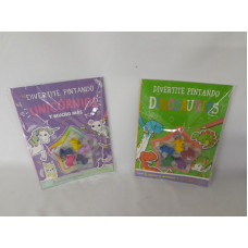 DIVERTITE PINTANDO CRAYONES + STICKERS