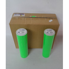 ROLLO ETIQUETADORA LIGGO VERDE FLUO x10   3000202VD