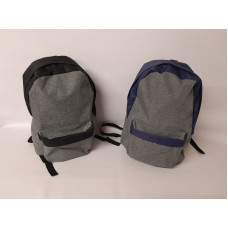 MOCHILA JASPEADA GRIS/AZUL OLAMI 18  MOC 1010