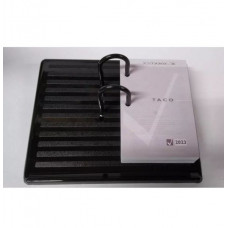 PORTA TACO CALENDARIO NEGRO 21x17cm LIGGO   6300100