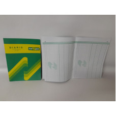 CUADERNO CONTABLE DIARIO 3 COLUMNAS 20hjs NORPAC   CCD704