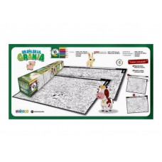 LAMINA x2 P/COLOREAR 65x48cm C/LAPICES GRANJA   5516