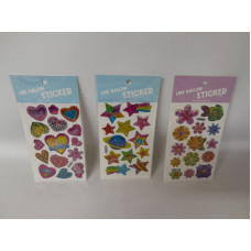 STICKERS 3D HOLOGRAMADO 3mod 11x23cm   22714