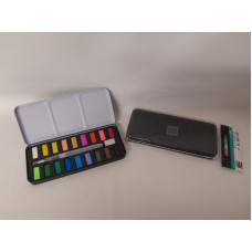 SET 18 ACUARELAS + PINCEL + ESPONJA N?WA   66696