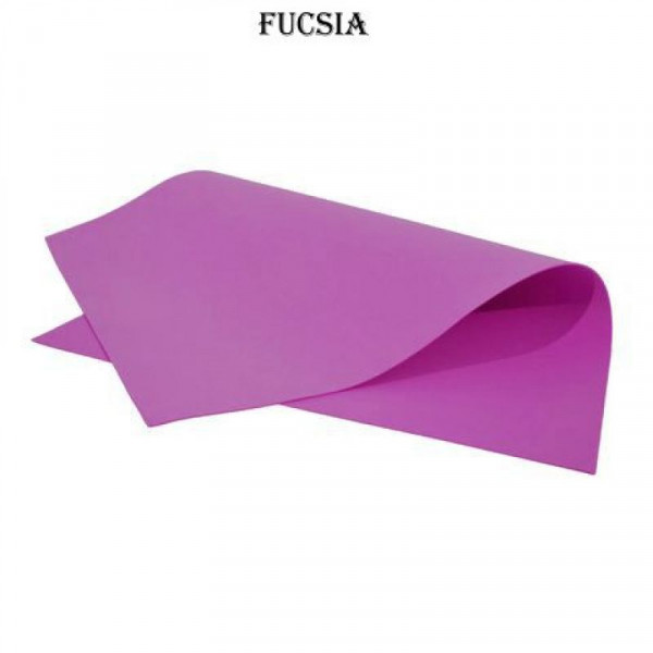 GOMA EVA LISA 40x60cm x10 UNIDADES FUCSIA