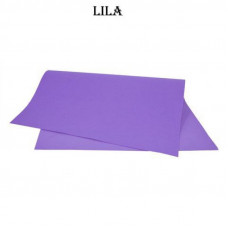GOMA EVA LISA 40x60cm x10 UNIDADES LILA