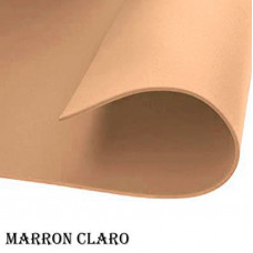 GOMA EVA LISA 40x60cm x10 UNIDADES MARRON CLARO