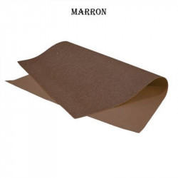 GOMA EVA GLITTER MARRON 40x60cm x10  UNIDADES