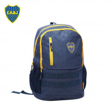 MOCHILA  18 BOCA JUNIORS 3 CIERRES   MOCBJ03