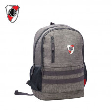MOCHILA 18 RIVER PLATE 3 CIERRES   MOCRP03