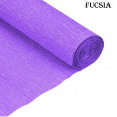 PAPEL CREPE 50cm x 2mts x10hjs LILA