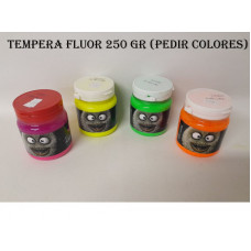 TEMPERA COLOR FLUO 250grs ACUAREL