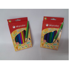 LAPIZ LARGO SUPER JUMBO COLOR SURT x12 SKYCOLOR   JJ1011311-12