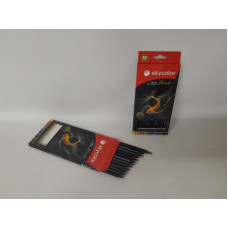 LAPIZ LARGO BLACK COLOR SURT x12 SKYCOLOR   JJ101505-12