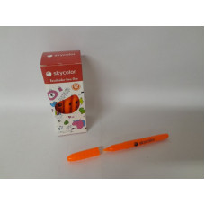 RESALTADOR FINO PTA/CHISEL FLUO NARANJA x12 SKYCOLOR   JJ205314O