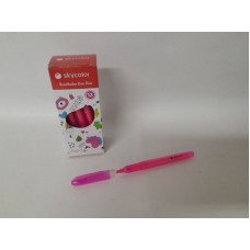 RESALTADOR FINO PTA/CHISEL FLUO ROSA x12 SKYCOLOR   JJ205314P