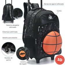 MOCHILA CARRO SPORTS BASQUET 32x45x15cm SKORA   35387