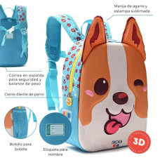 MOCHILA HELLO KAWAII BENJI 22x30x10cm SKORA   35291