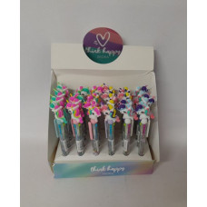 LAPICERA GEL UNICORNIO 3 COLORES 17cm   34336