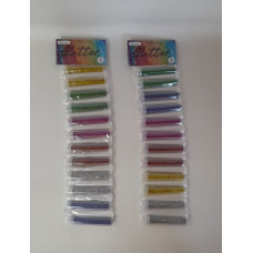 BRILLANTINA TUBO 6 COLORES x12 KATANA   514021