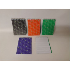 LIBRETA ESPIRAL SUP 12x17cm RAYADO 50hjs NORPAC   LI7050