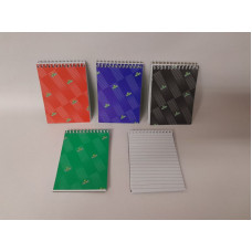 LIBRETA ESPIRAL SUP 9x12cm RAYADO 50hjs NORPAC   LI7030