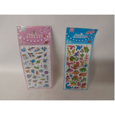 STICKER C/RELIEVE SMILE/DINO/ESPACIAL   22715/717