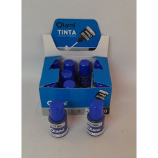 TINTA P/MARCADOR PIZARRA 20 CC AZUL x 12 OLAMI TPI180A