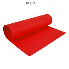 CARTULINA COLOR 45X63 PAQUETE X 25 HOJAS ROJO