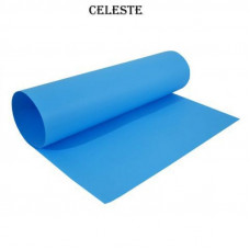 CARTULINA COLOR 45X63 PAQUETE X 25 HOJAS CELESTE