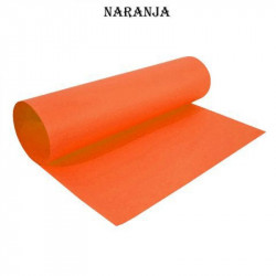 CARTULINA COLOR NARANJA 45X63 PAQUETE X 25 HOJAS