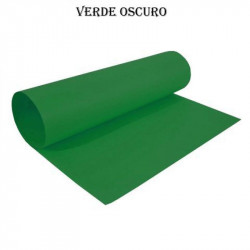 CARTULINA COLOR VERDE OSCURO 45X63 PAQUETE X 25 HOJAS