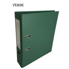 BIBLIORATO METALIZADO A4 LOMO ANCHO VERDE 1222 THE-PEL