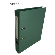 BIBLIORATO METALIZADO A4 LOMO ANGOSTO VERDE 1224 THE-PEL