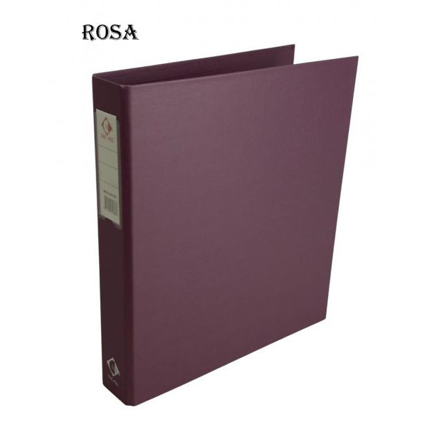 CARPETA  A4 2X40 METALIZADA  ROSA 1511 THE-PEL