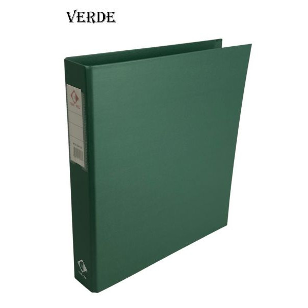 CARPETA  A4 2X40 METALIZADA  VERDE 1511 THE-PEL